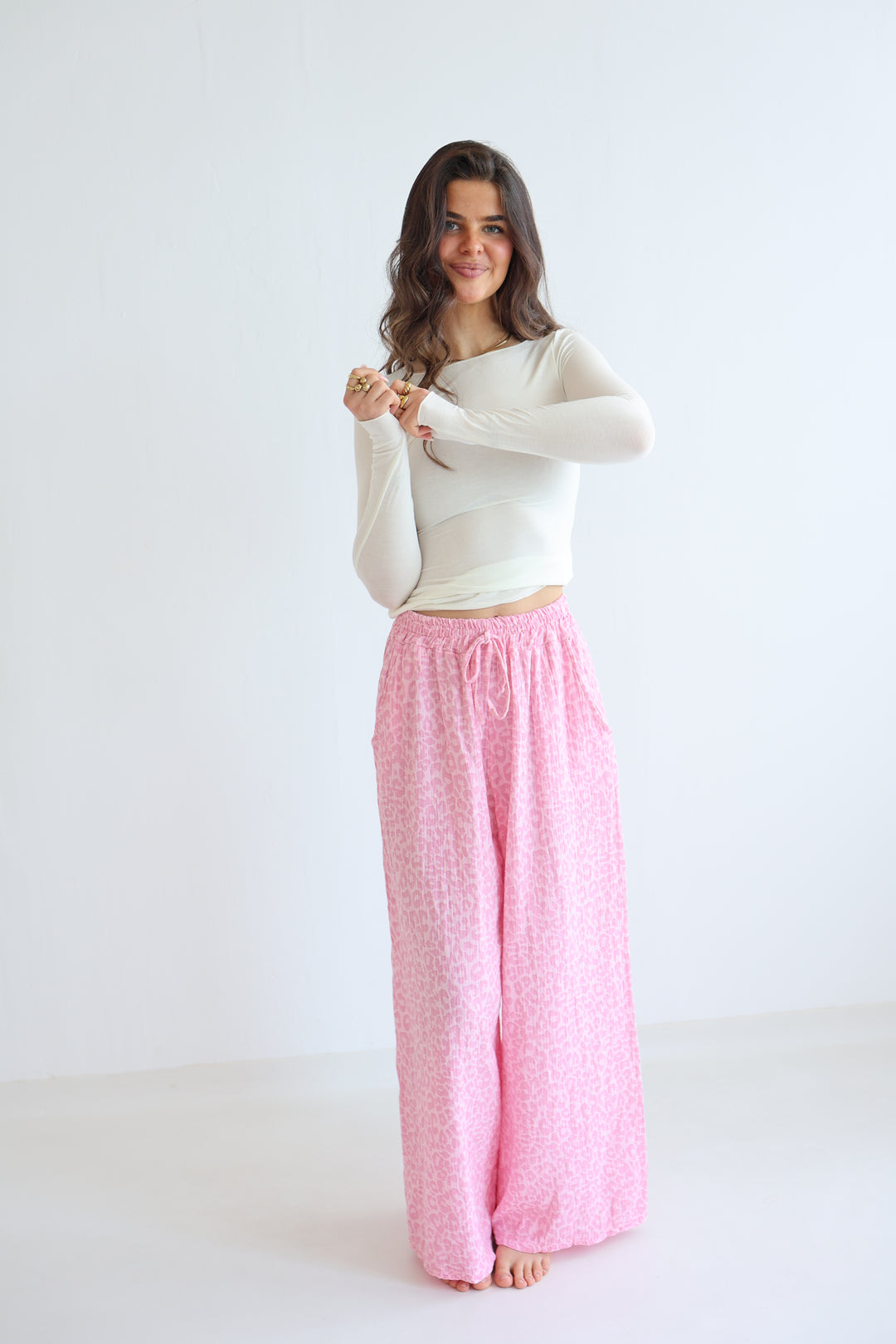 Musselinhose Timeless Leopard
