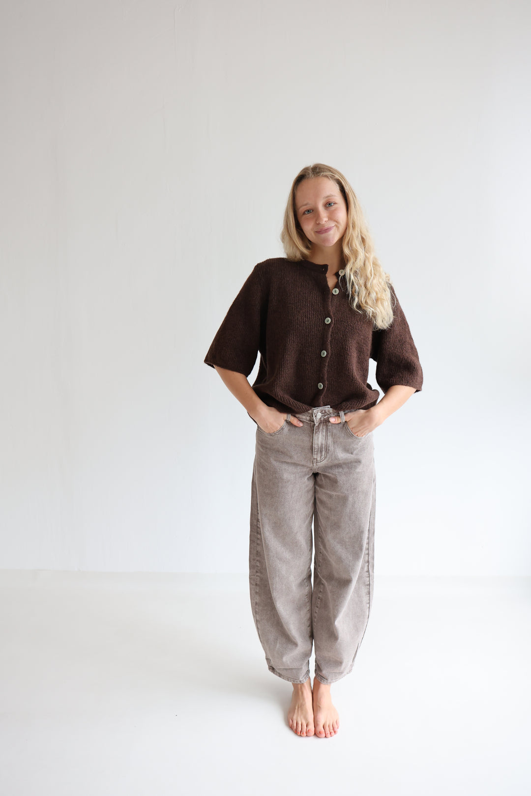 Kurzarm Cardigan Jolina