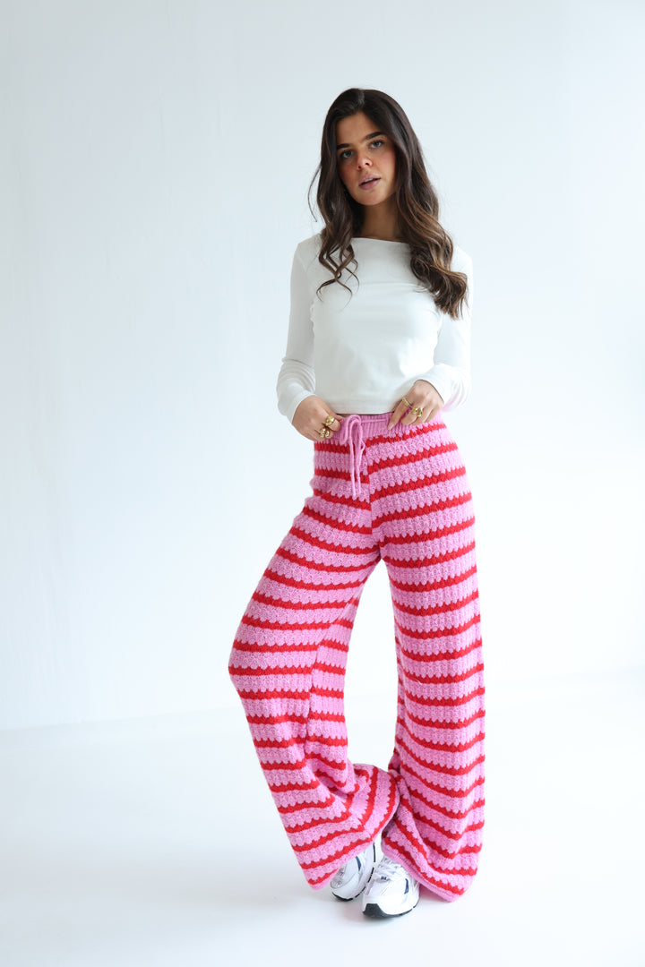 Summer Knit Pants Holly
