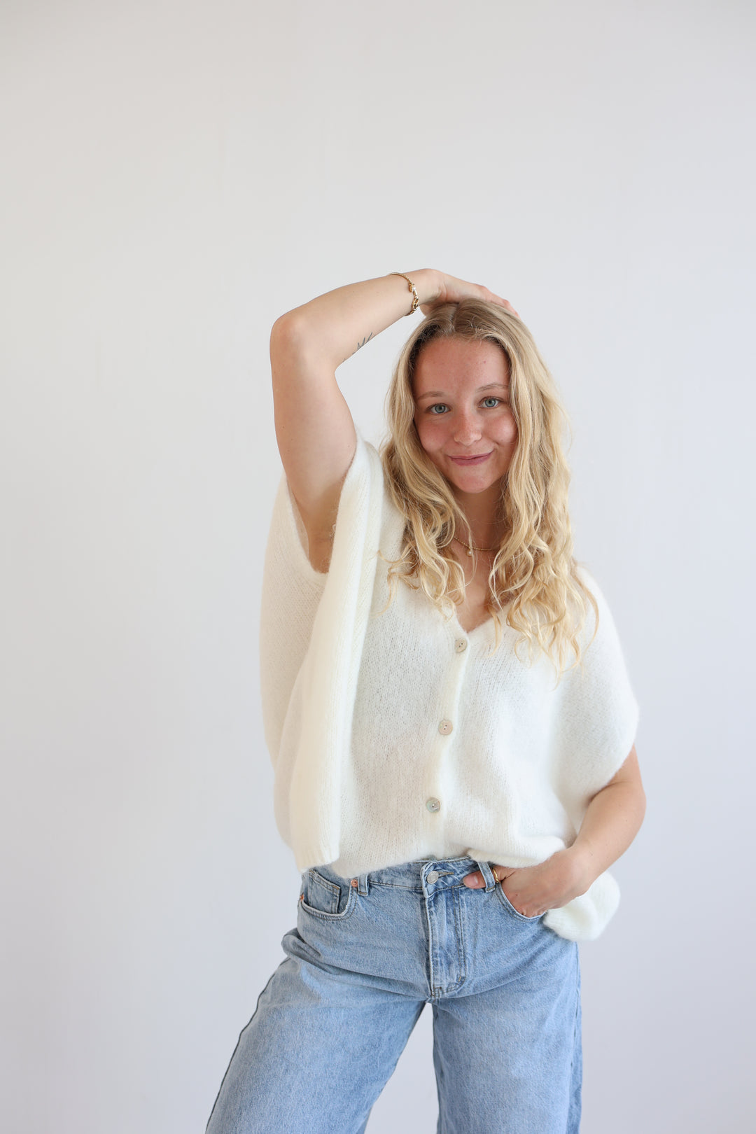 Lockere Pullunder-Weste Gina