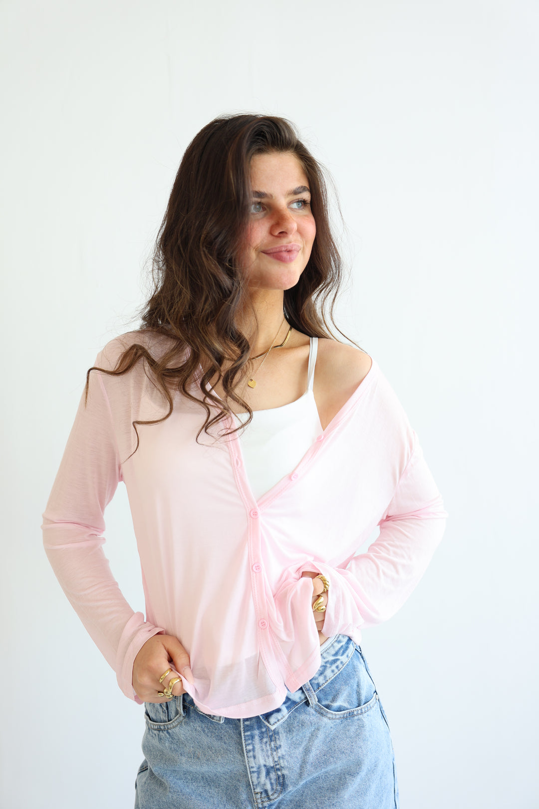 Lightweight Sheer Cardigan