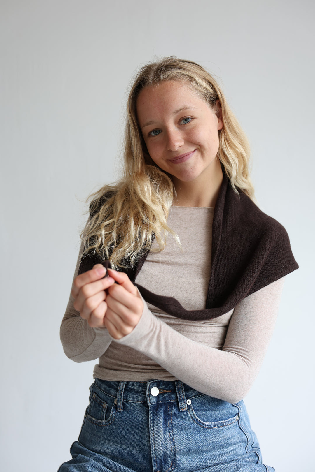 Cashmere Dreiecks-Schal