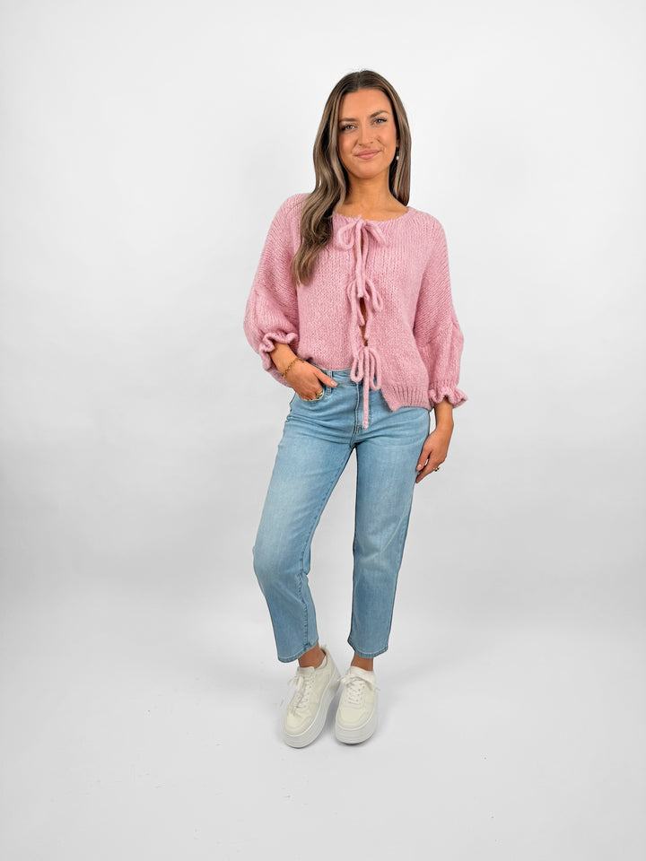 Cardigan mit Schleifen Lilly (3/4-Arm)