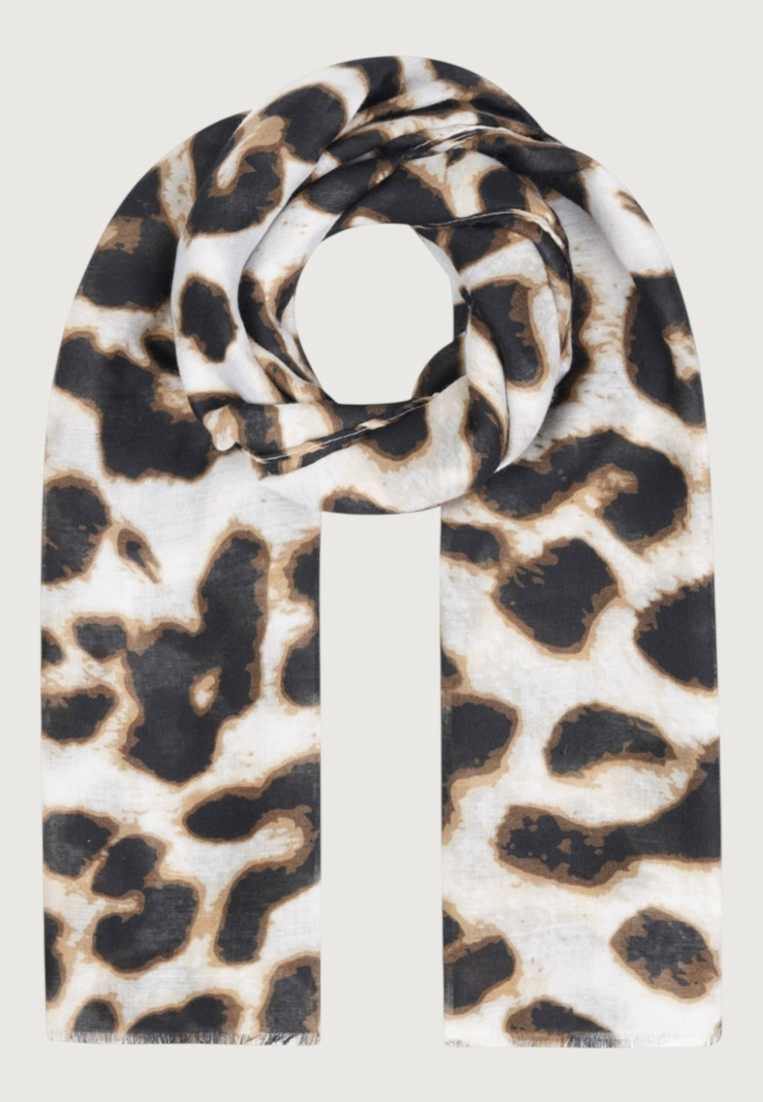 Langes Tuch mit Leoprint