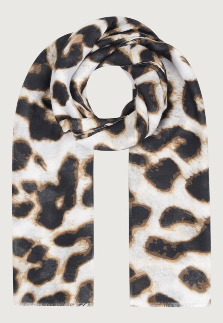 Langes Tuch mit Leoprint
