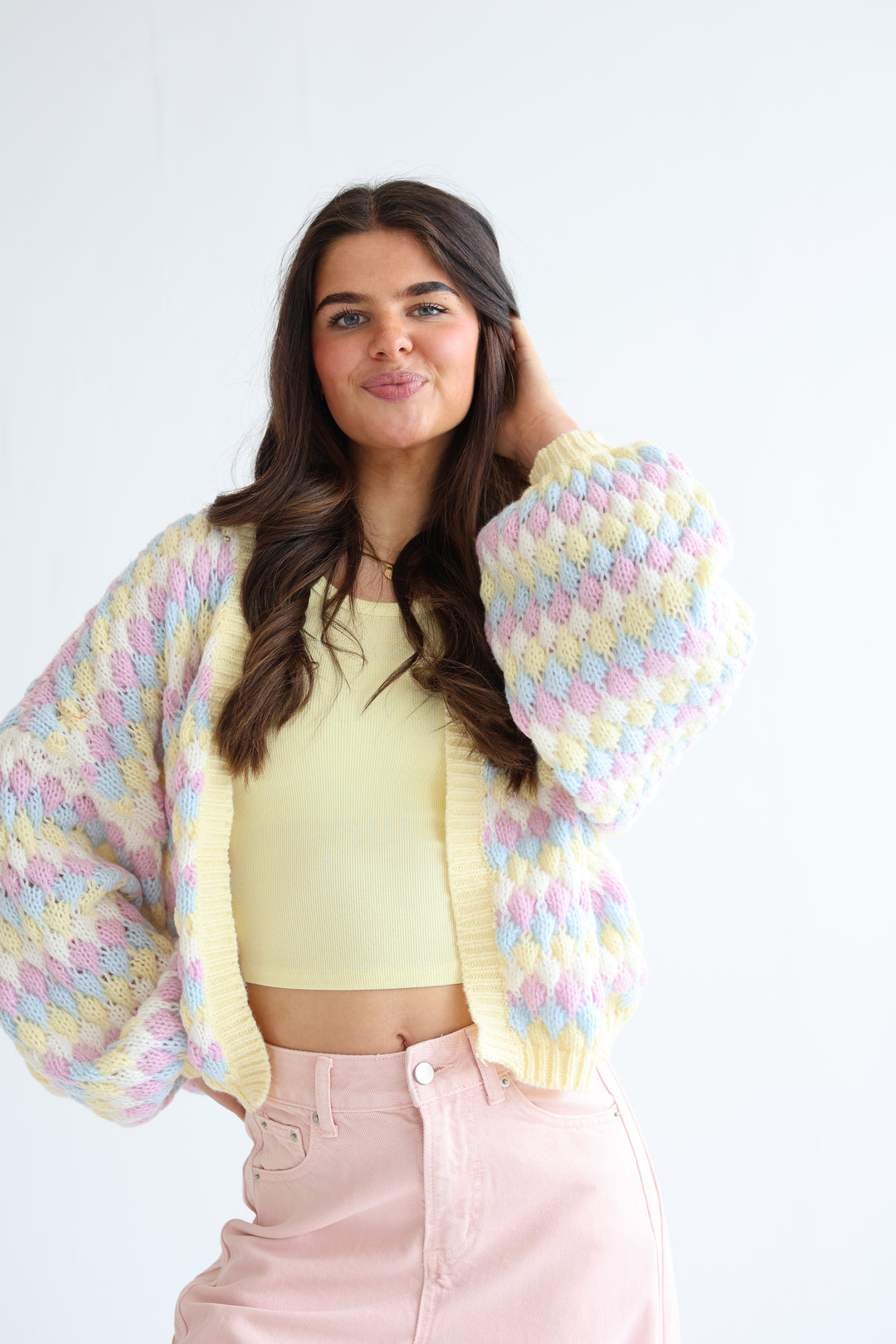 Sugar Pop Knit Cardigan