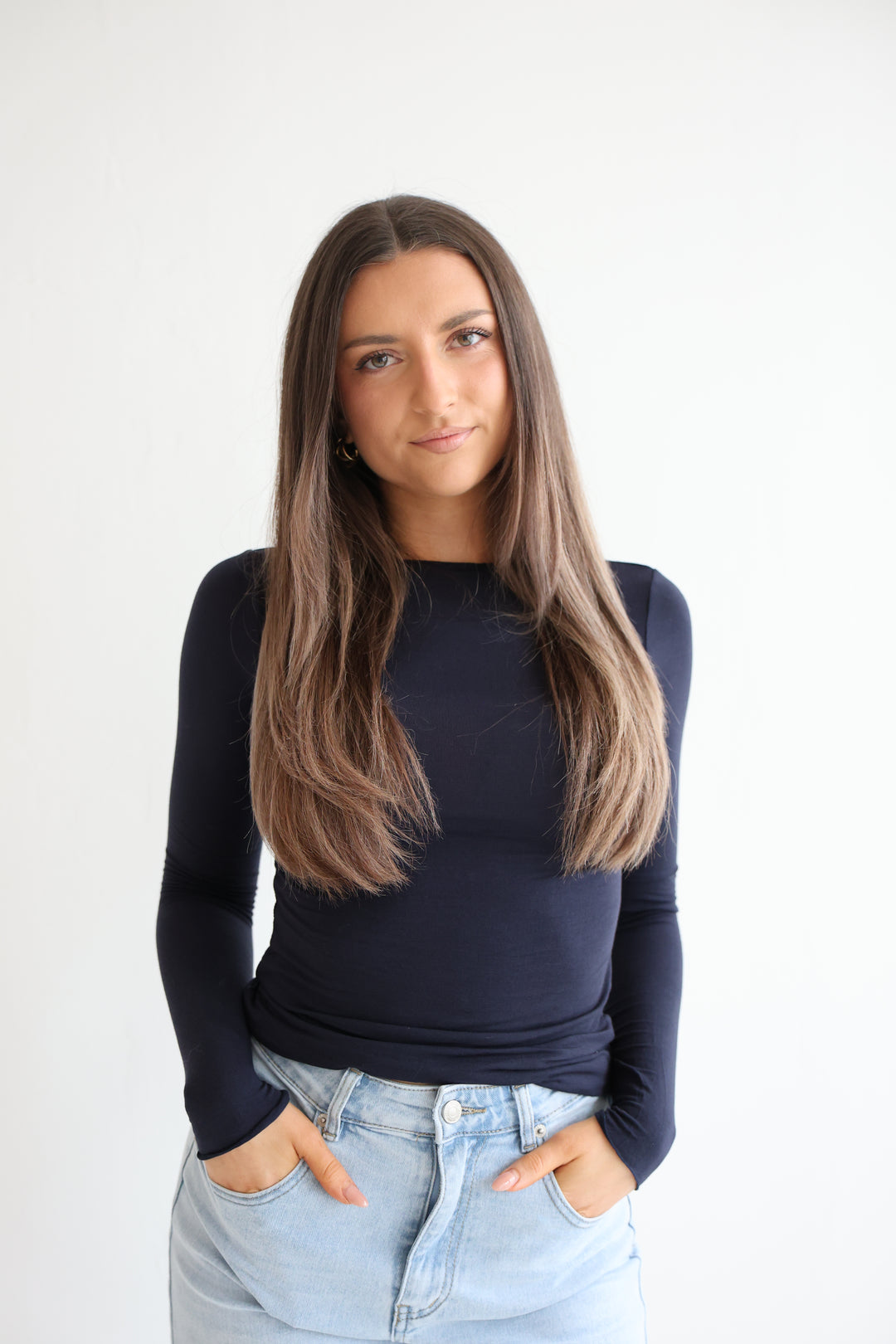 Cashmere Longsleeve Liliana (einfarbig)