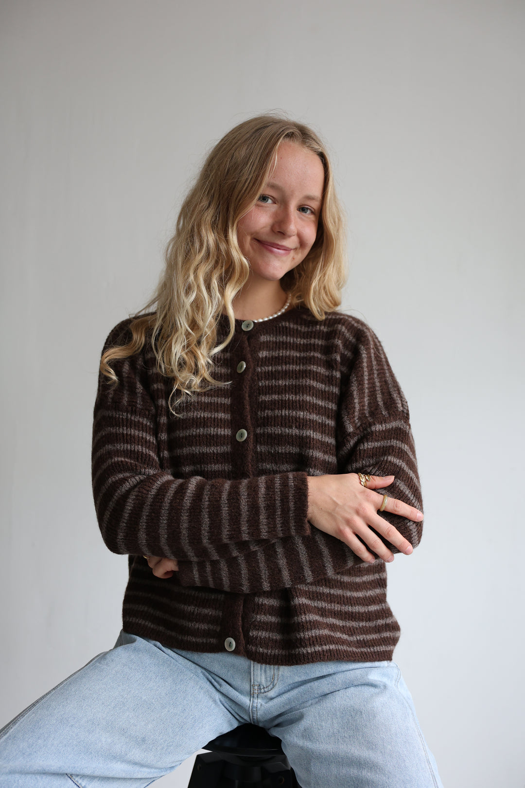 Gestreifter Cardigan Josephine