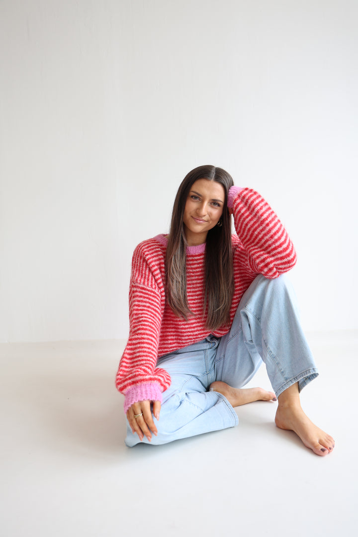 Gestreifter Pullover Moodline Knit