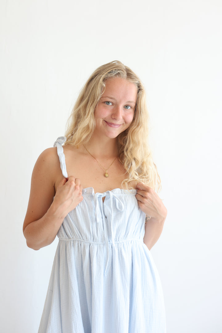 Pastel Musselin Summer Dress