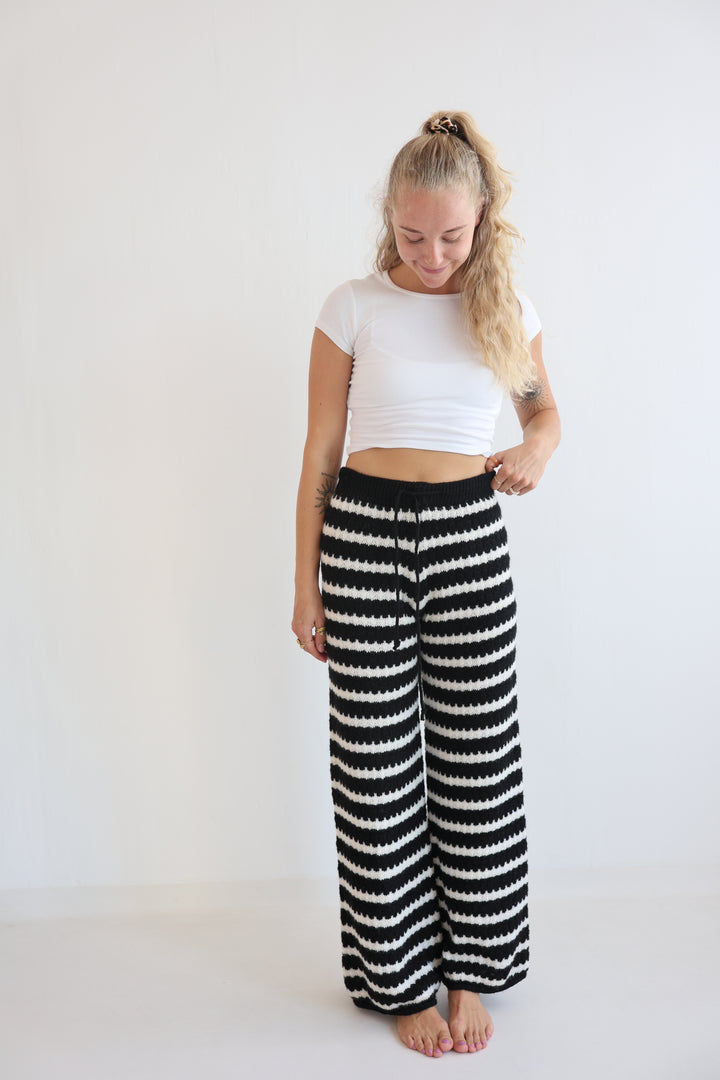 Summer Knit Pants Holly