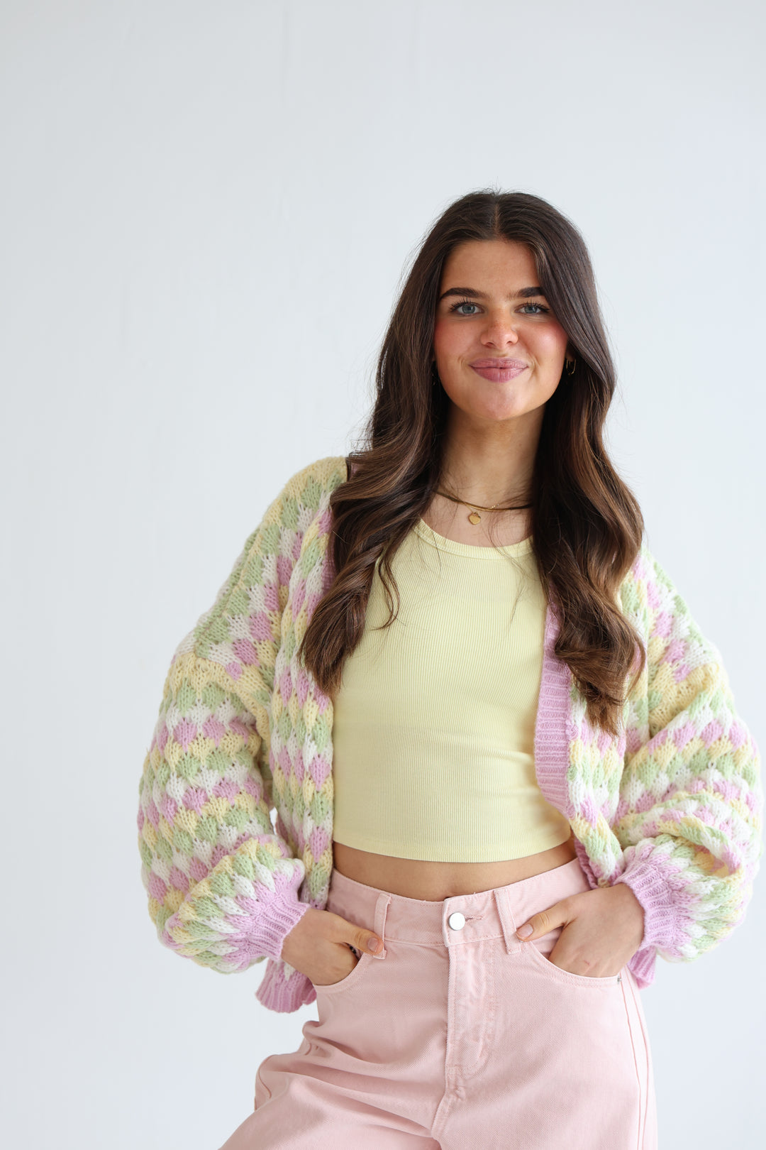 Sugar Pop Knit Cardigan