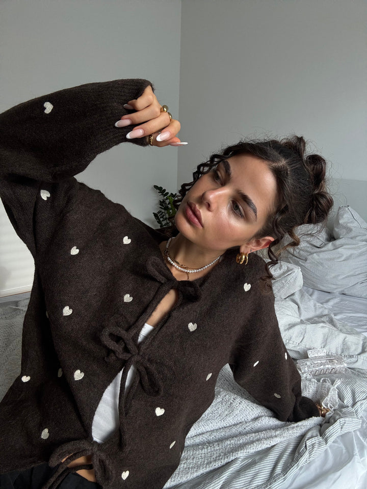 Sweetheart Bow Cardigan