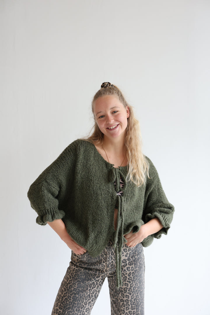 Cardigan mit Schleifen Lilly (3/4-Arm)