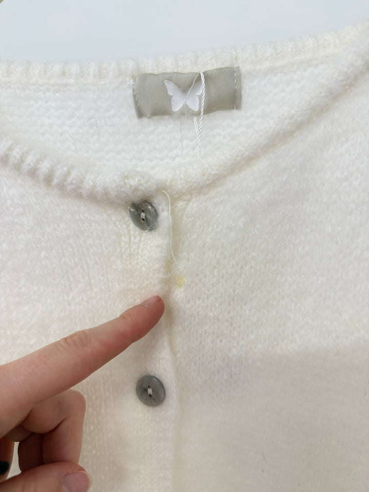 CUDDLE CLOUD CARDIGAN SOFT WHITE (B-WARE)
