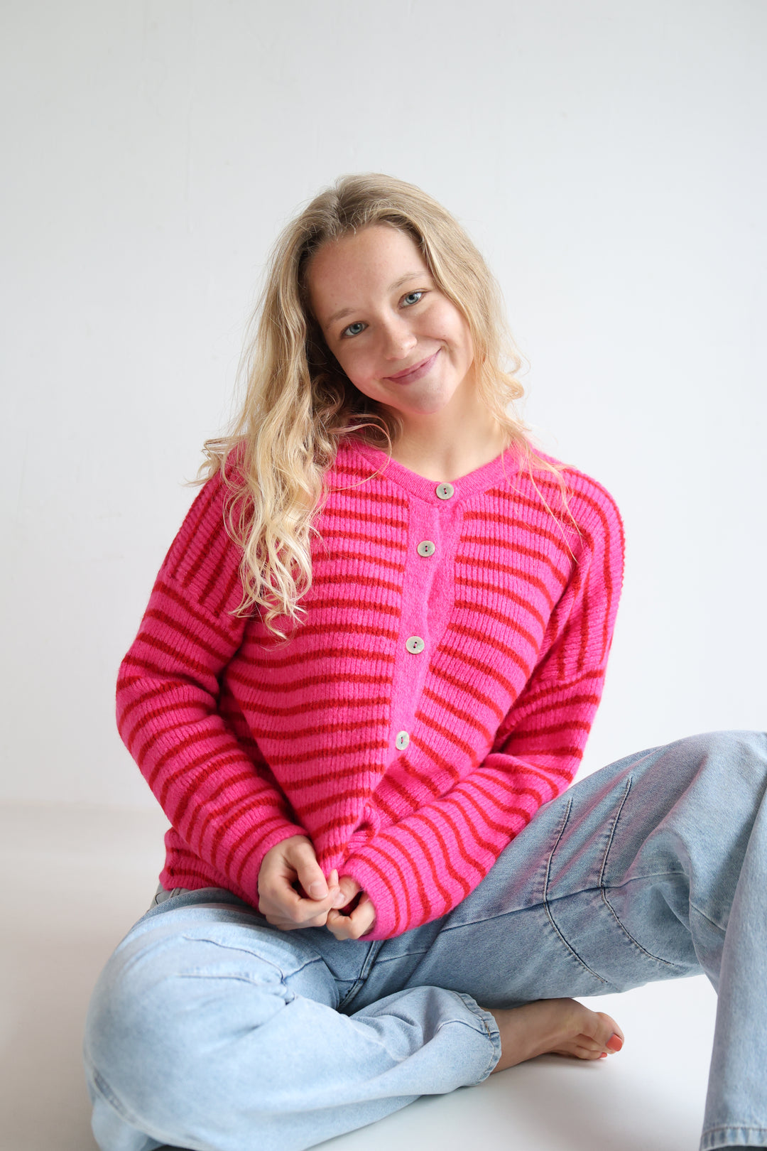 Gestreifter Cardigan Josephine