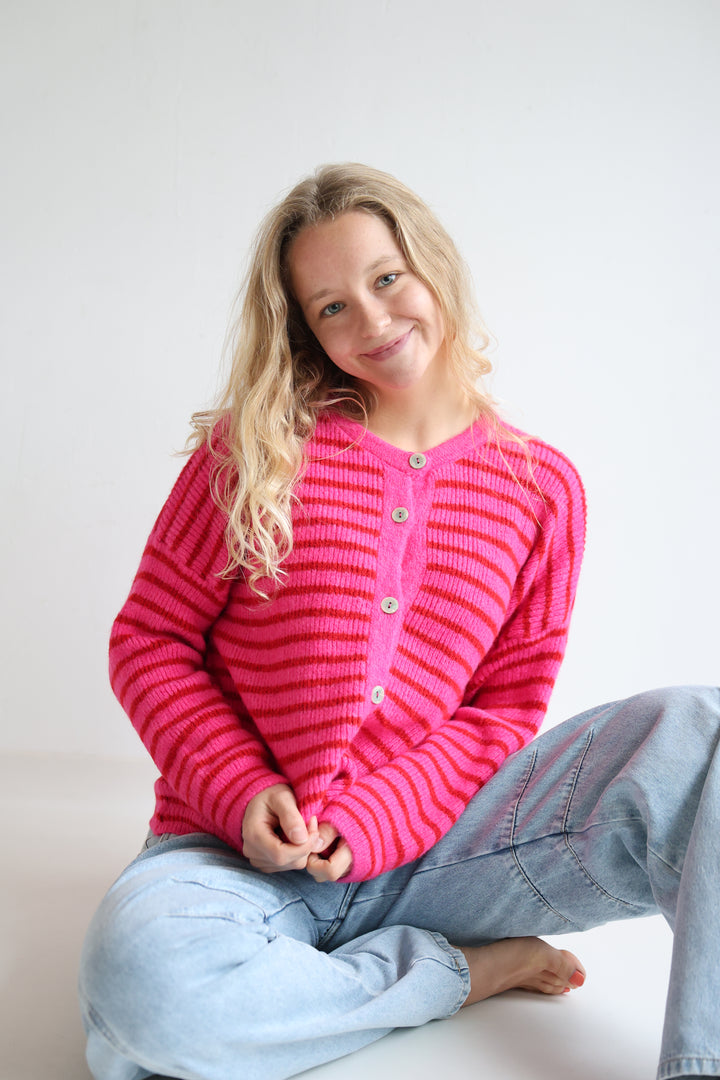Gestreifter Cardigan Josephine