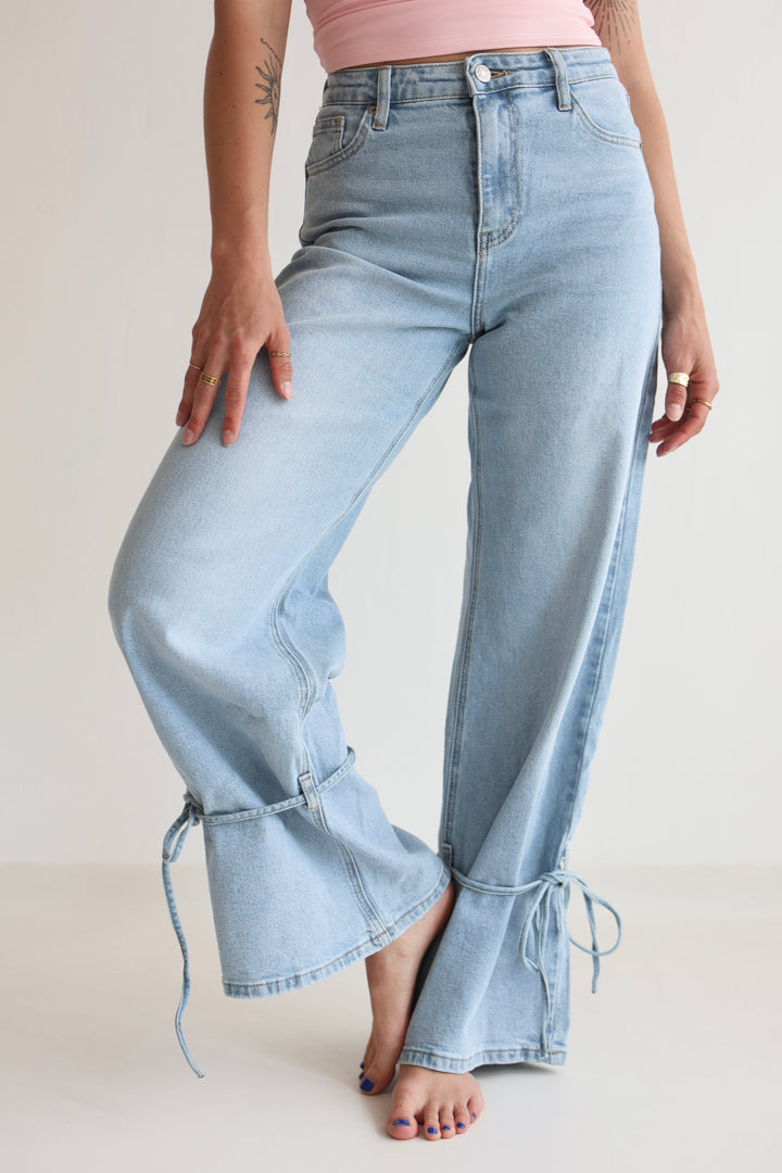 High Waist Ankle Jeans