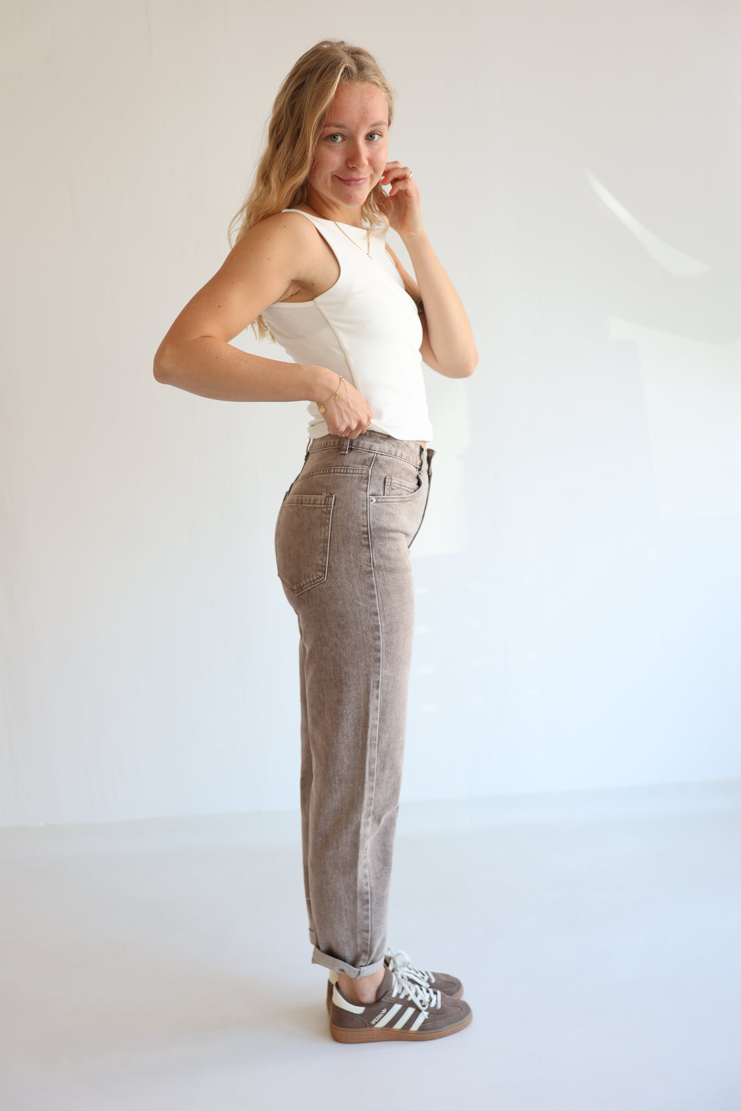 Mom Jeans Mocca Mood