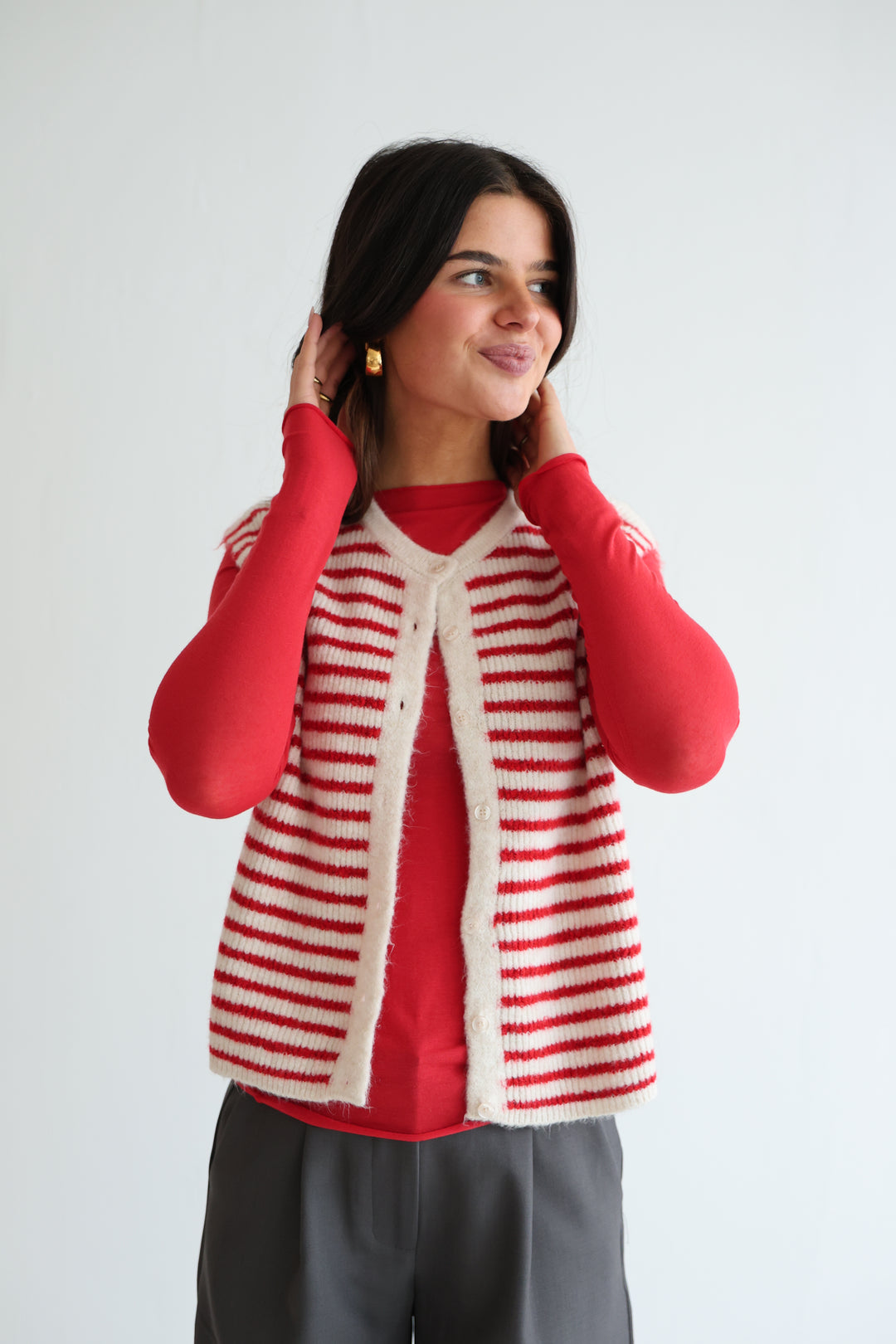 Gestreifte Weste Josephine