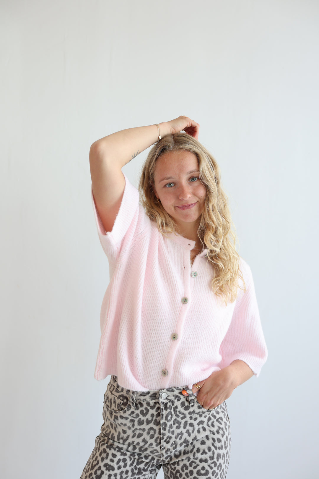 Kurzarm Cardigan Jolina