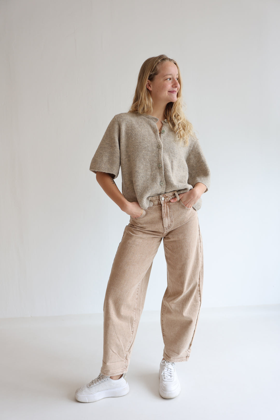 Kurzarm Cardigan Jolina