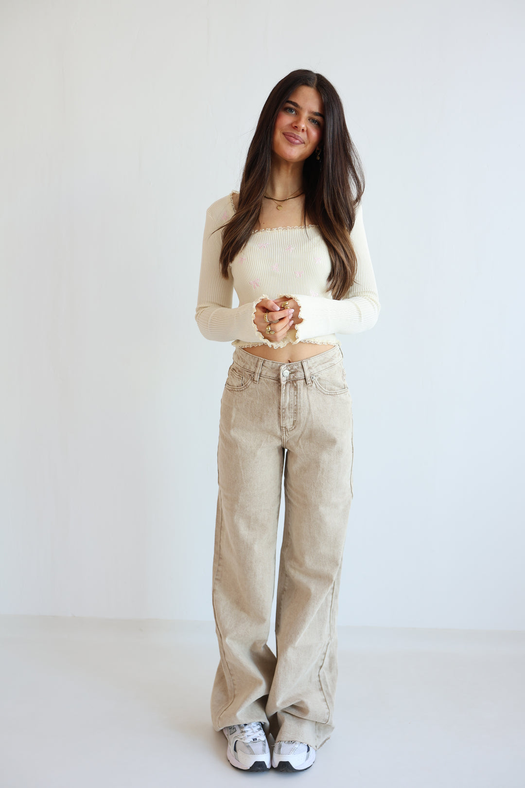 Extra Long Wide Leg Jeans Thessa