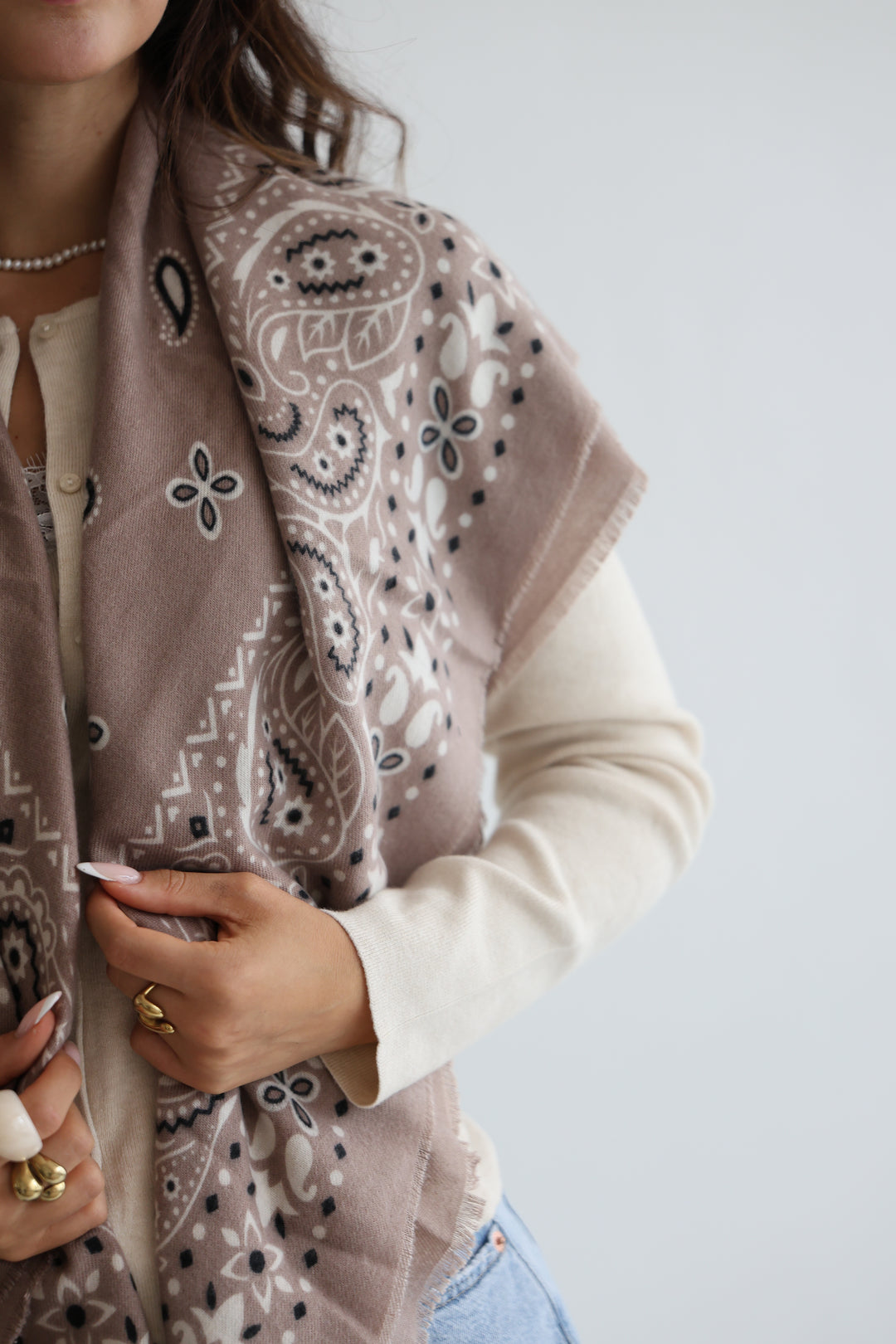 Bohemian Bloom Scarf