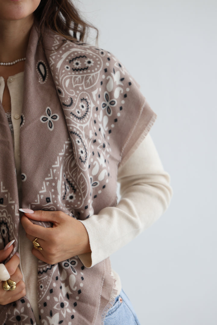 Bohemian Bloom Scarf