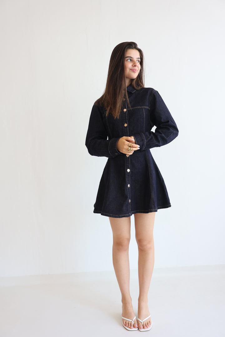 Denim Belle Mini Dress