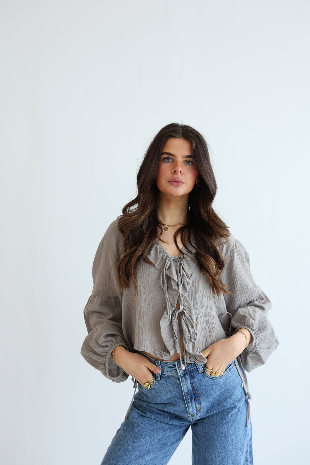 Rüschenbluse Leyla
