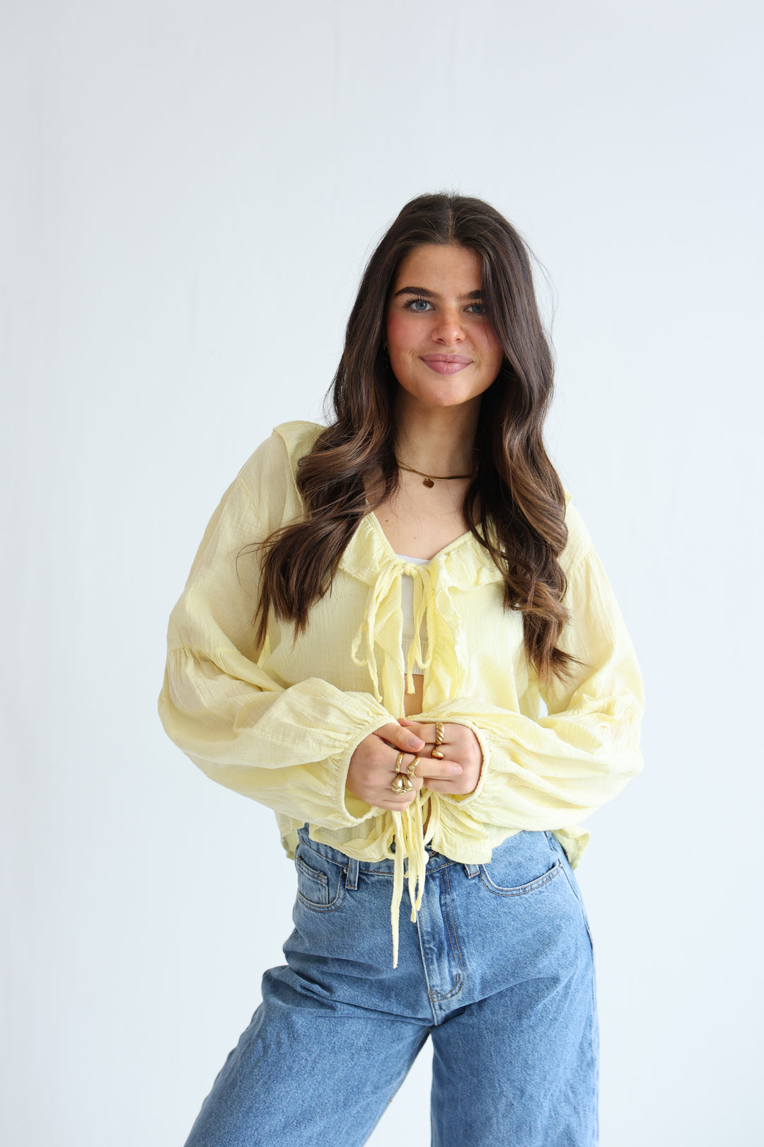 Rüschenbluse Leyla
