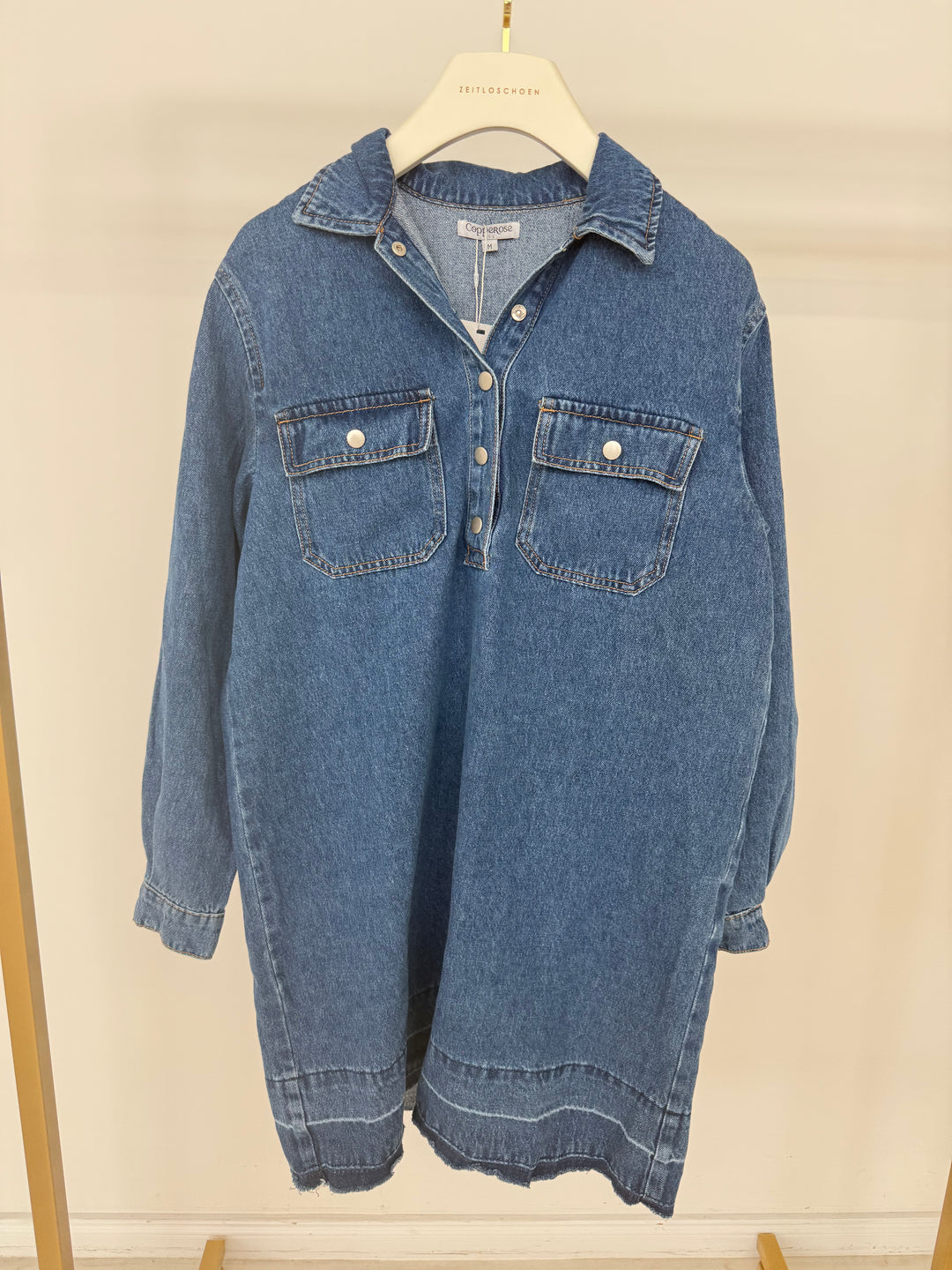 CASUAL DENIM DRESS GR.M/38 (B-WARE)