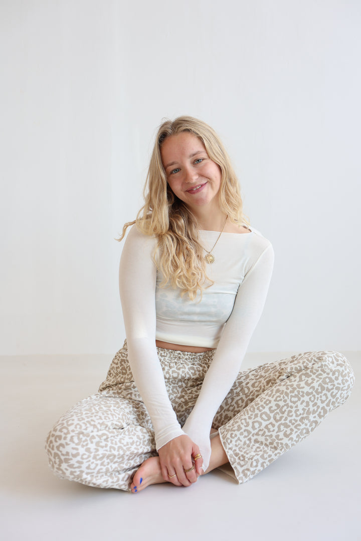 Leopard Print Joggers