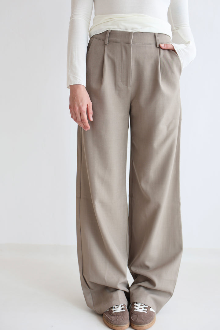 Bundfaltenhose Casual Look