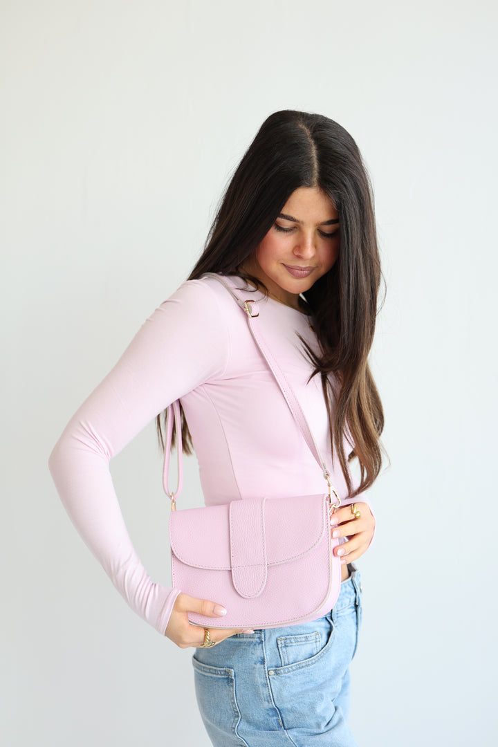 Sally Smooth Leather Handbag