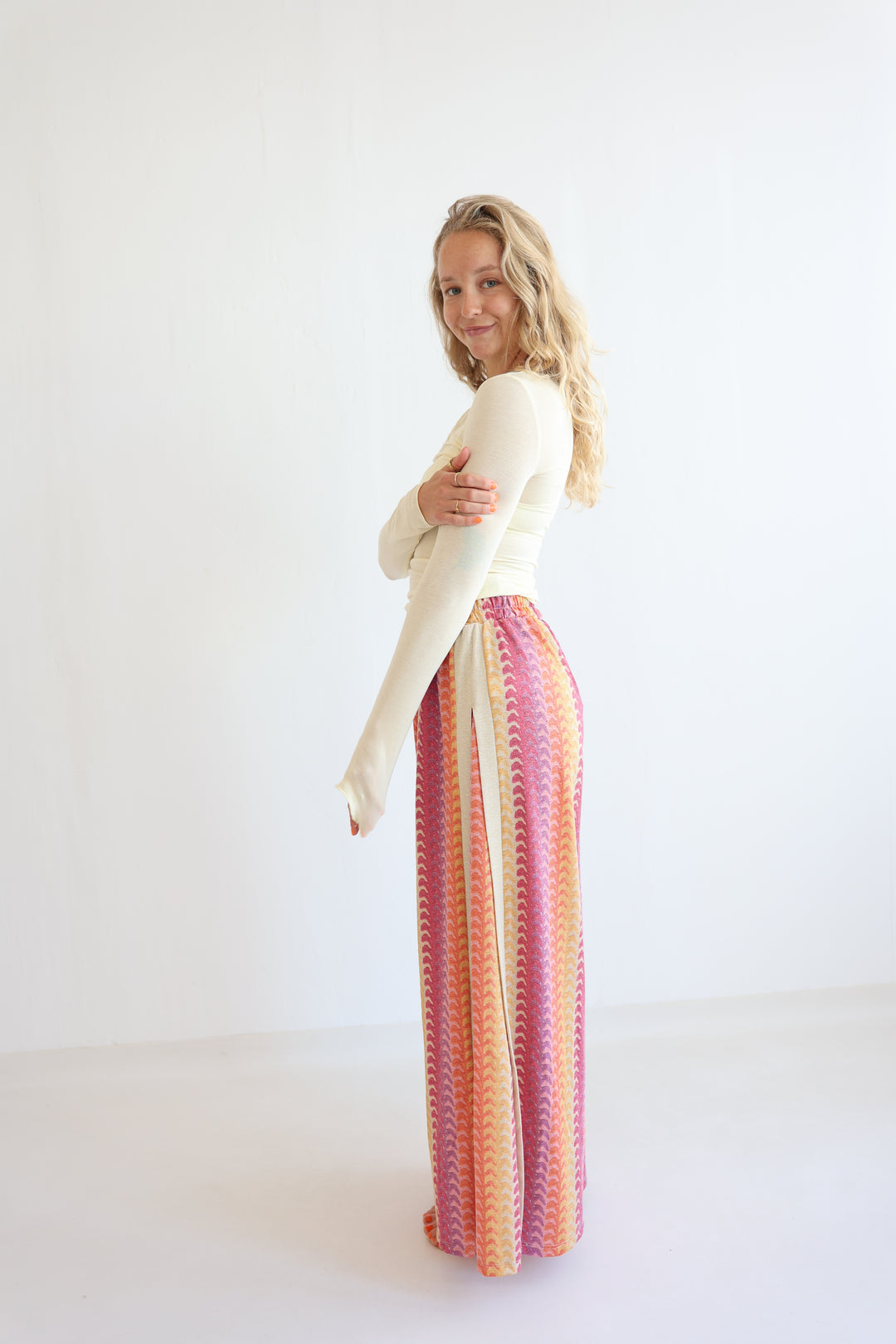 Colorful flowy Pants