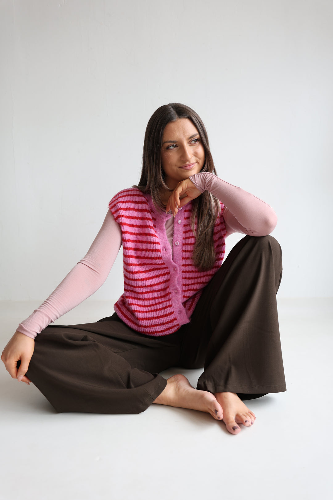 Gestreifte Weste Josephine