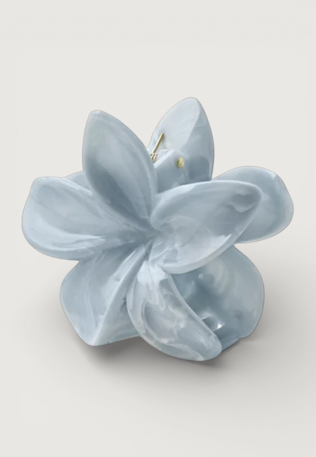 Haarspange Pastell Hibiskus