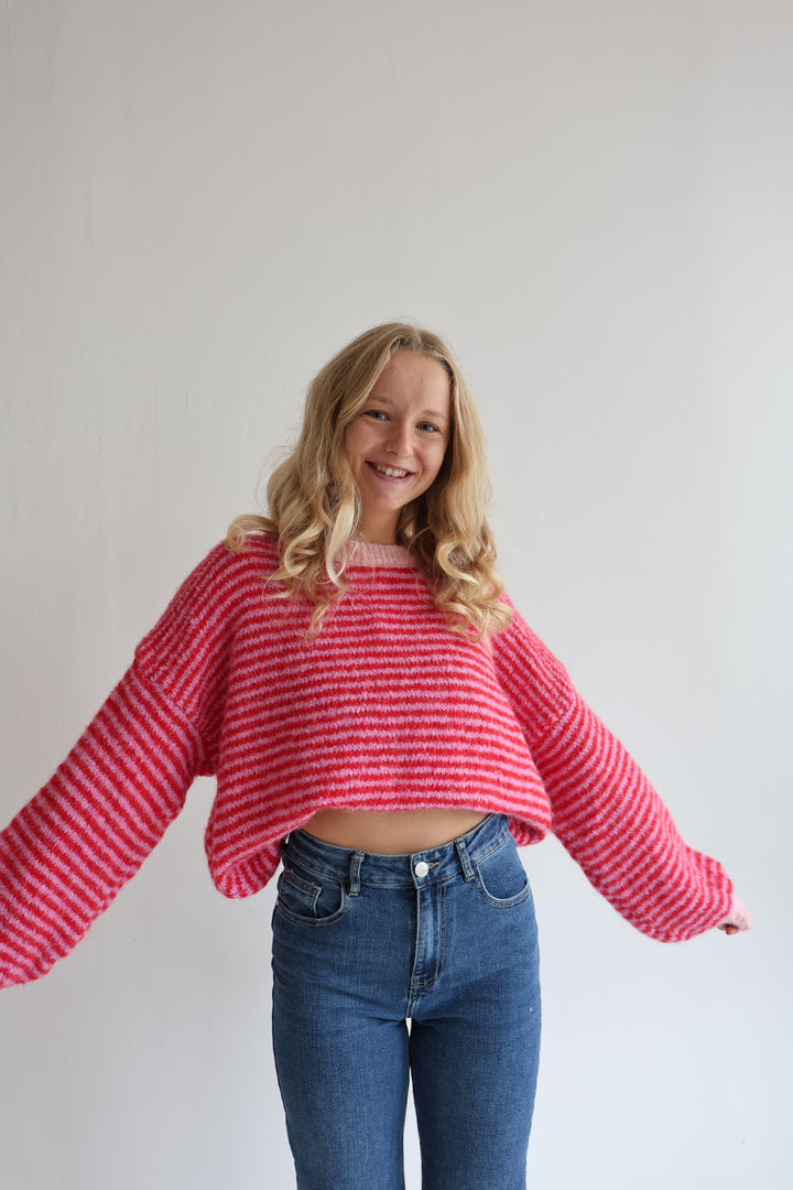 Gestreifter Pullover Moodline Knit