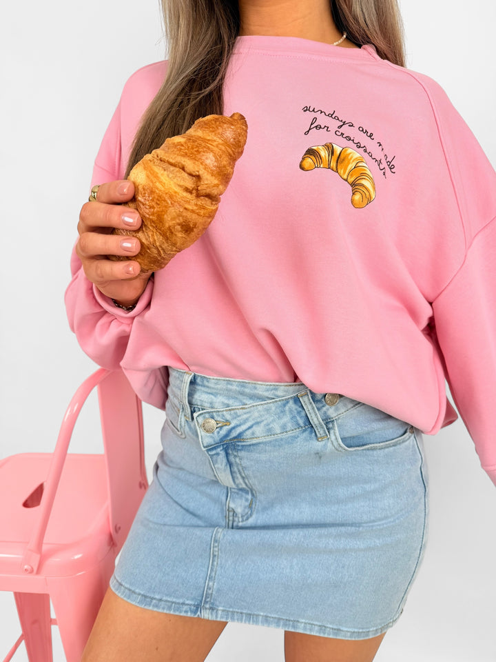 Sweater Sundays are made for Croissants