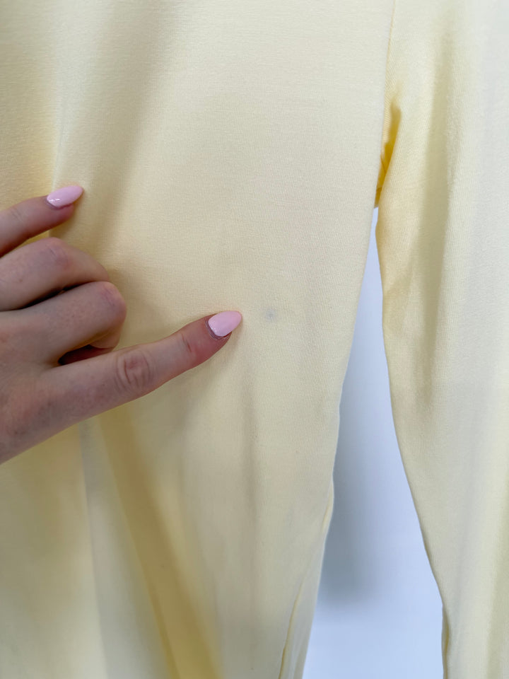 LONGSLEEVE SIMPLY SEAMLESS LEMON (B-WARE)