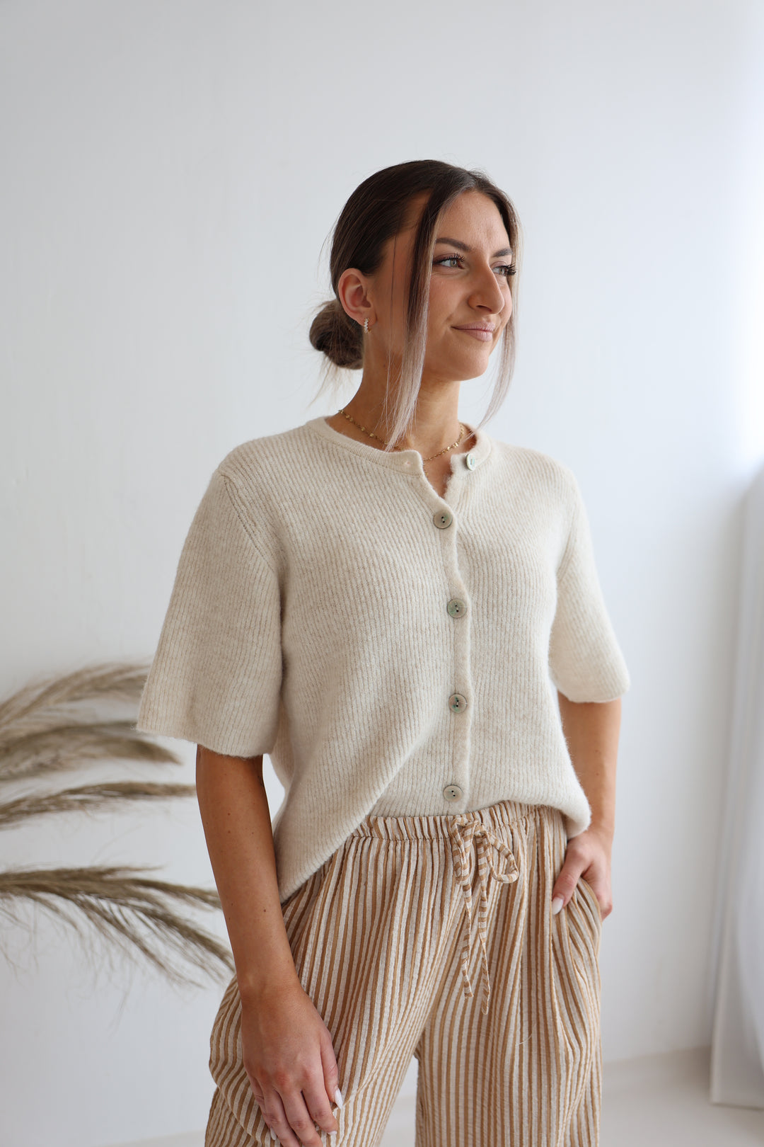 Kurzarm Cardigan Jolina