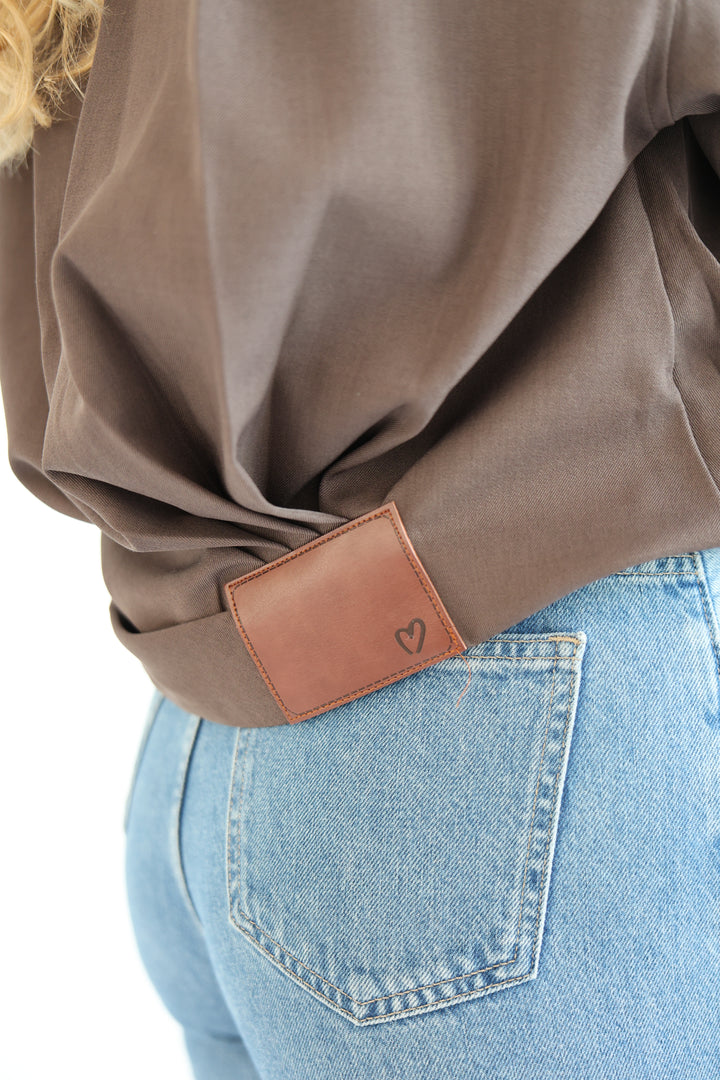 Minimal Cropped Bomber Jacket