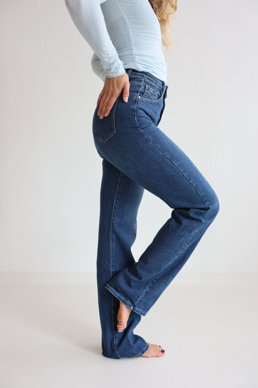 Mila Extra Long Straight Fit Jeans