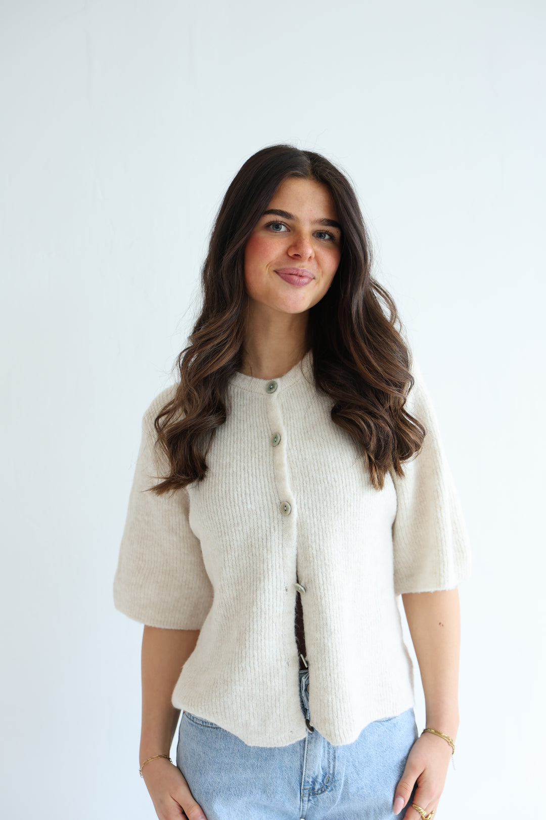 Kurzarm Cardigan Jolina