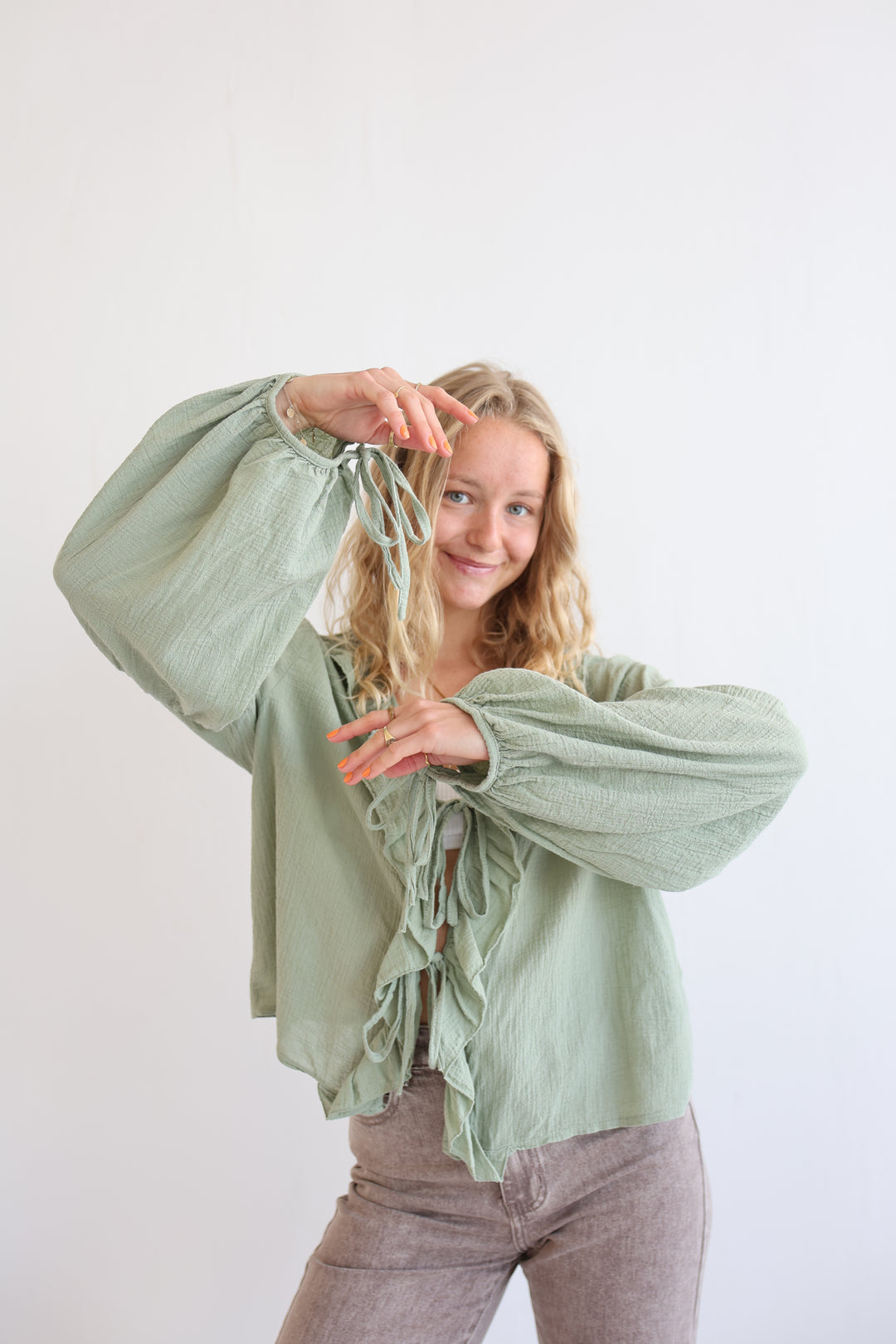 Rüschenbluse Leyla