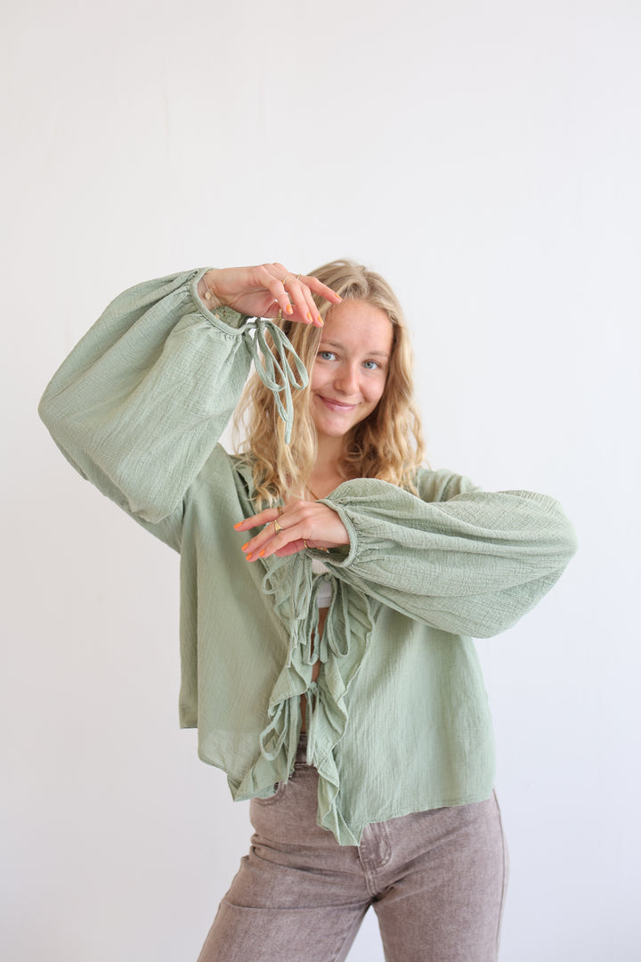 Rüschenbluse Leyla