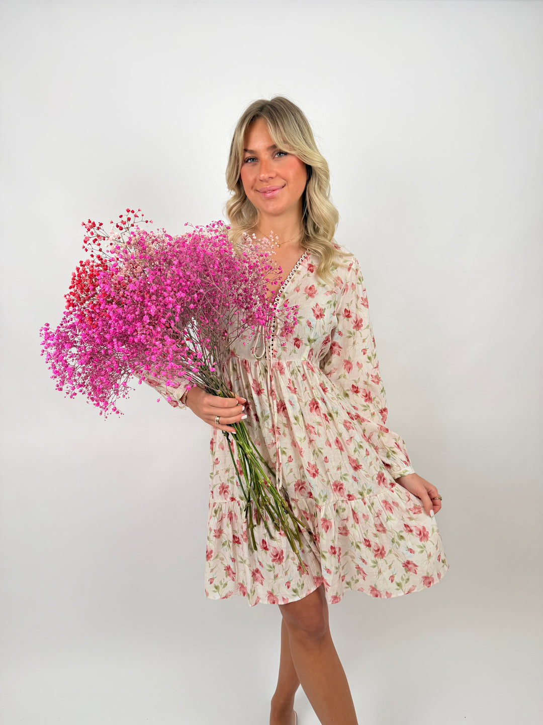 Kleid mt Floralprint Barcelona