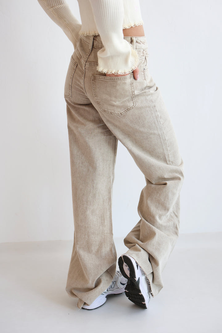 Extra Long Wide Leg Jeans Thessa